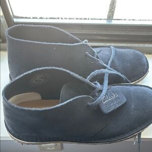 Clarks Desert Boots - Navy